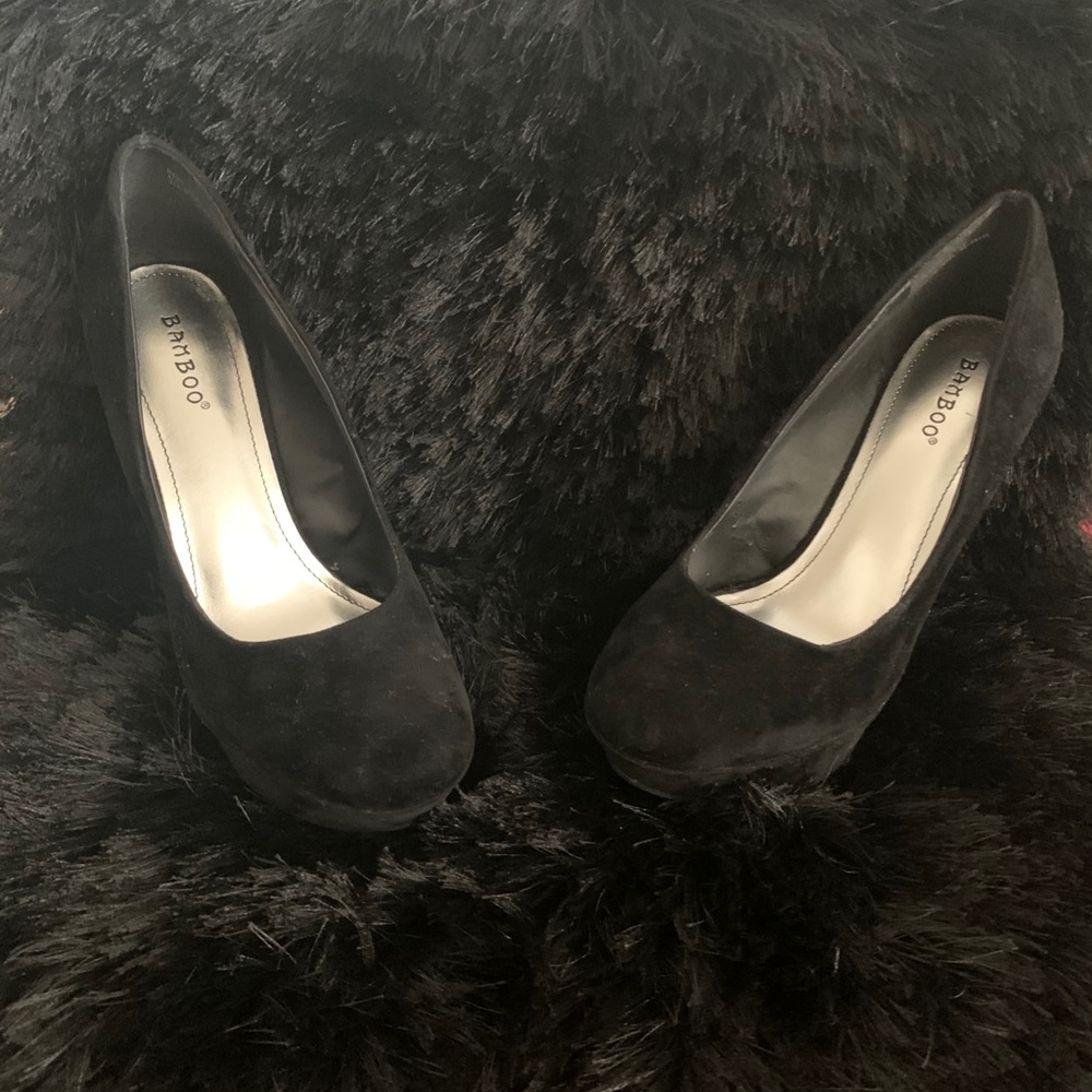Black heels